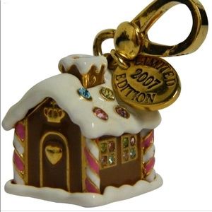 RARE - Juicy Couture Gingerbread House Charm